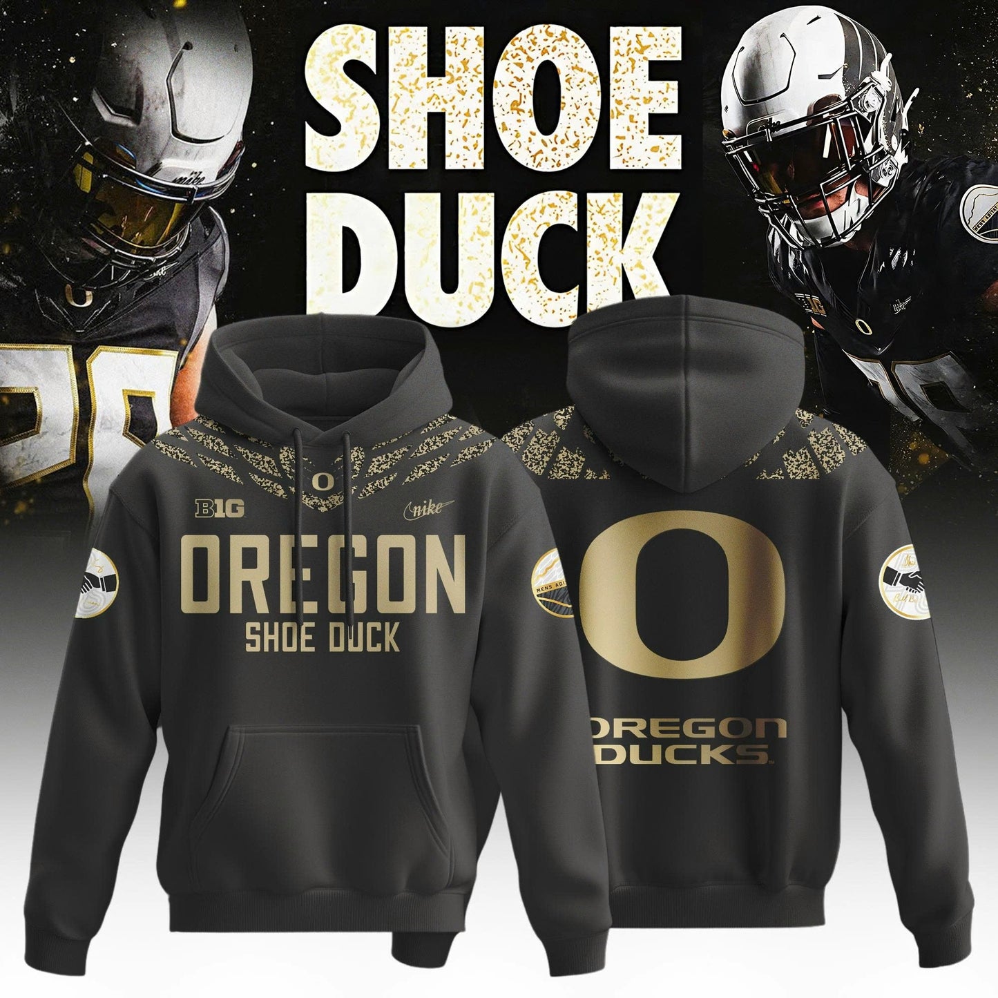 2025 Oregon Football New “Shoe Duck” Special Edition Hoodie