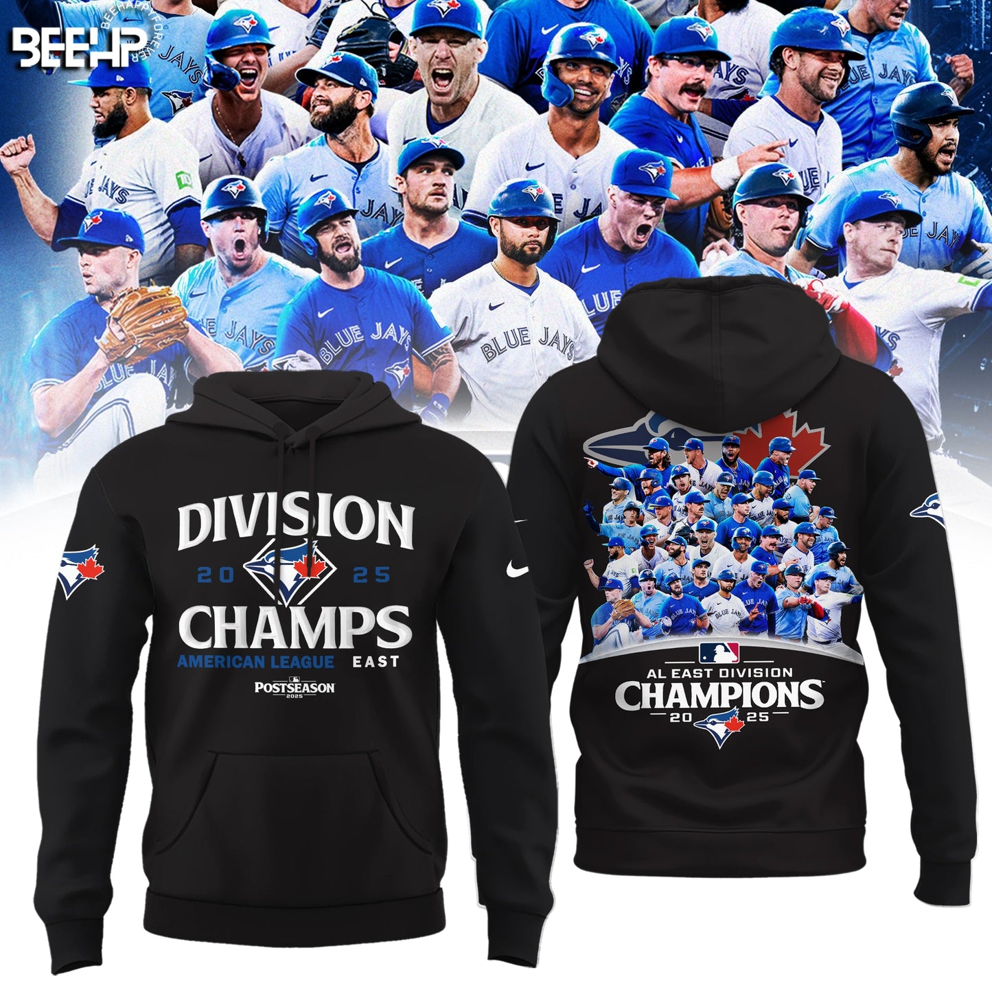 2025 American League East Champion – Toronto Blue Jays Merch