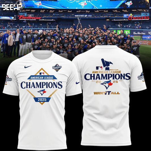 Toronto Blue Jay 2025 American League Champions T-Shirt