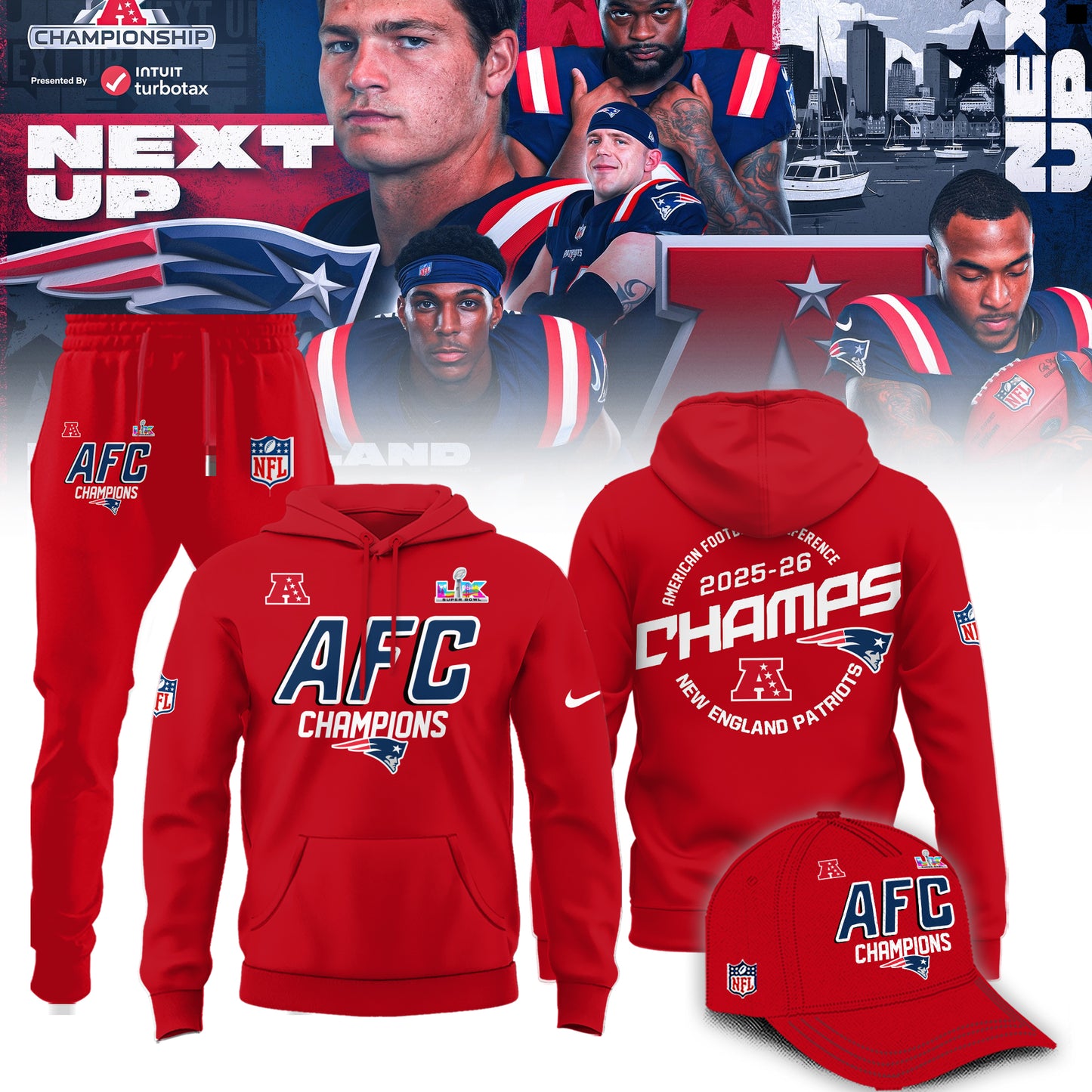 New England Patriots AFC hampions Limited Edition Shirt