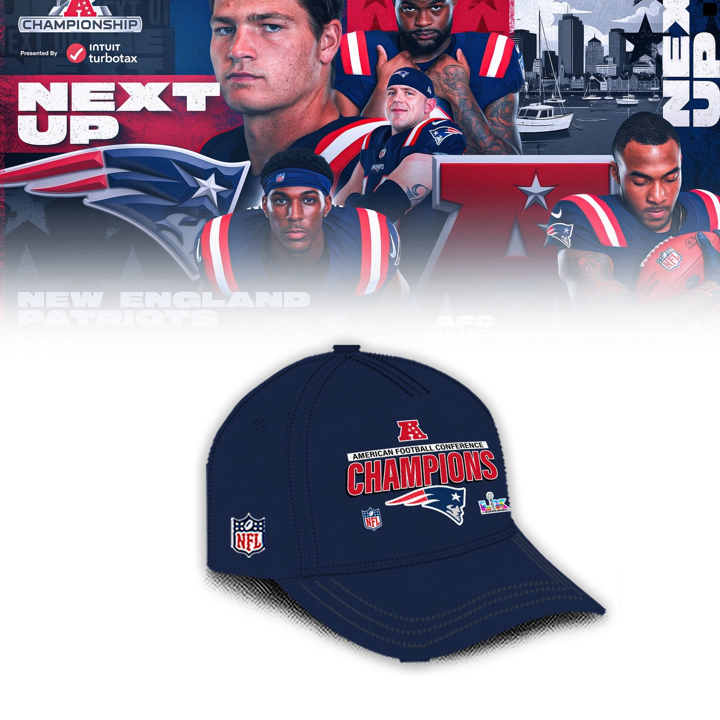 New England Patriots AFC hampions Limited Edition Shirt