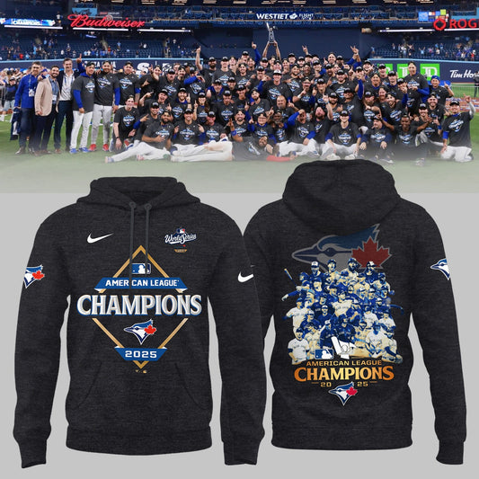 Toronto Blue Jay 2025 American League Champions Hoodie