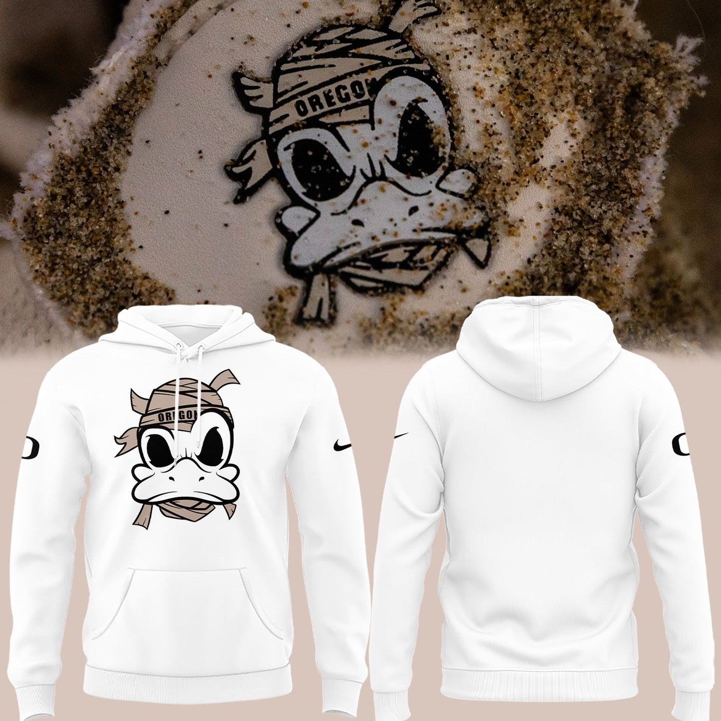 Special 2025 Mummy Duck Oregon Football Hoodie