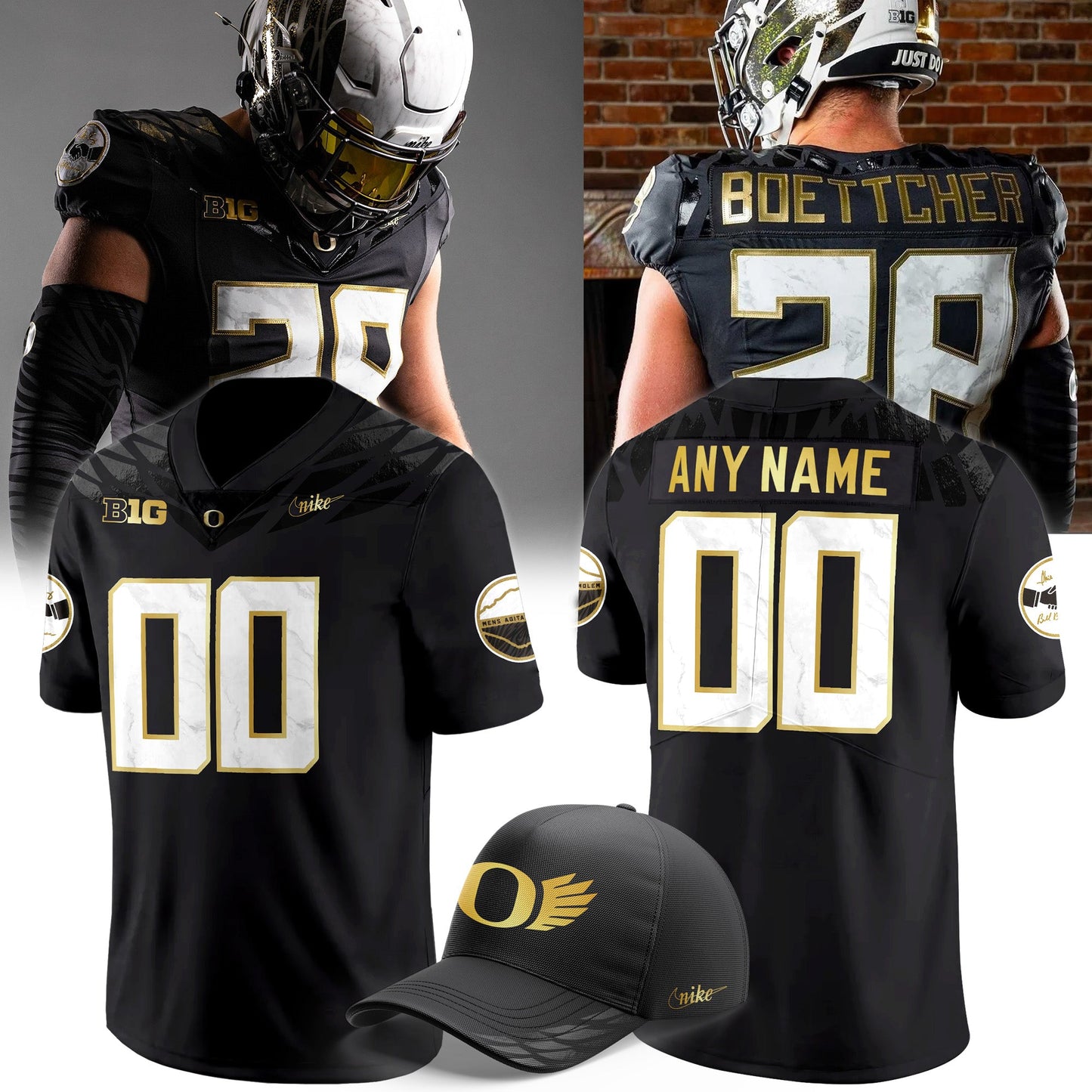 Limited Edition Ducks FB A Tribute to Phil and Bill “ShoeDuck” Jersey