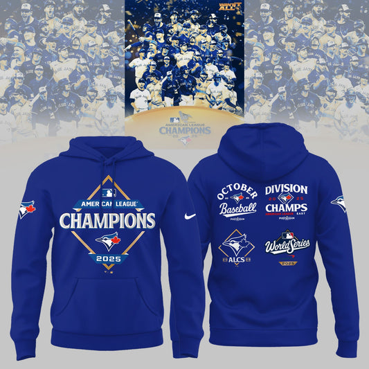 Toronto Blue Jay 2025 American League Champions Hoodie