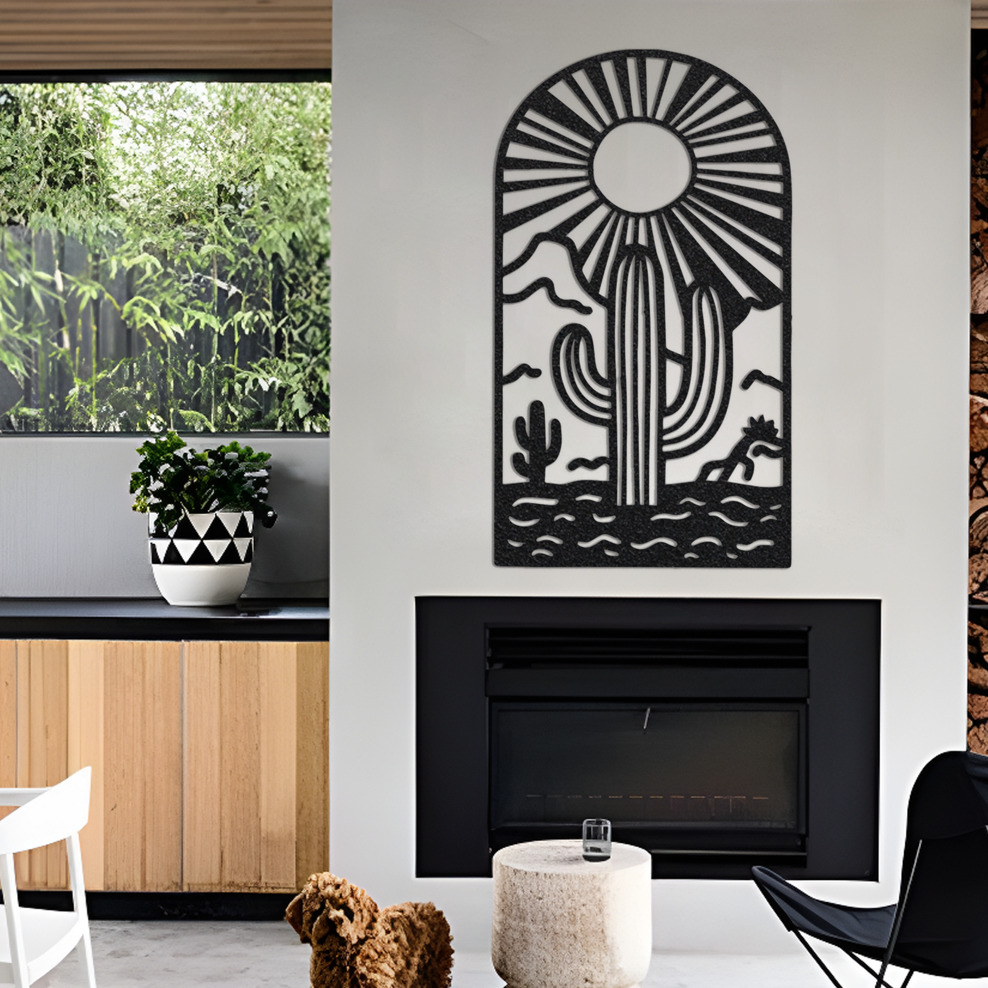 Cactus Metal Sign,Cactus Monogram,Cactus Wall Art,Cactus Wall Decor,Front Door Decor,Cactus Garden Sign,Steel Cactus Art,Metal Cactus Sign