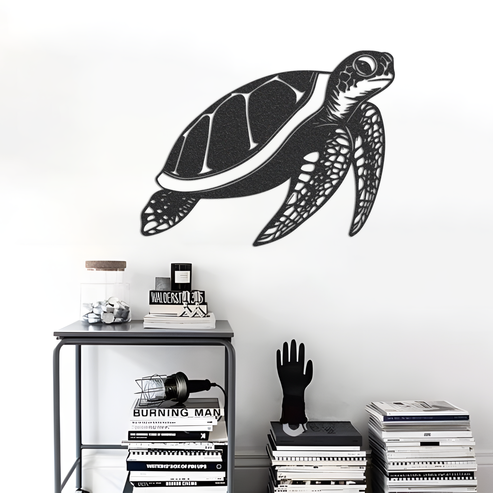 Metal Sea Turtle Wall Art,Sea Turtle Wall Decor,Turtle Metal Sign,Beach House Decor,Ocean Decor,Front Door Decor,Turtle Gift,Fathers Day