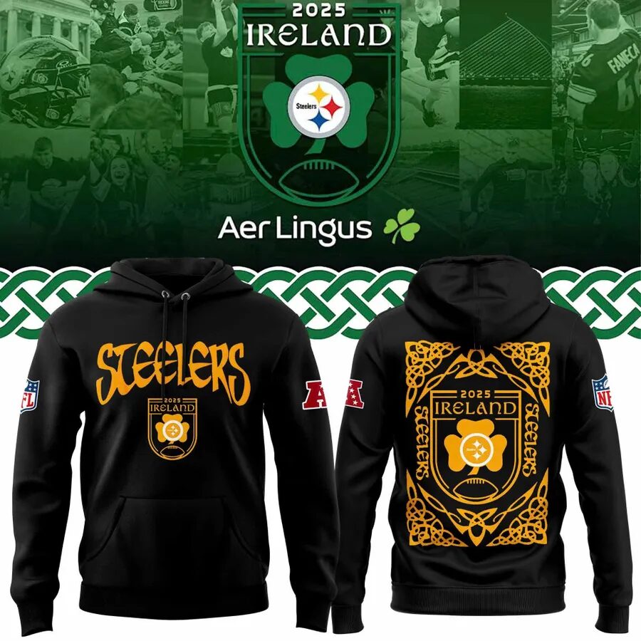 Ireland 2025 Limited Edition Dublin Game Hoodie-AB0929252105