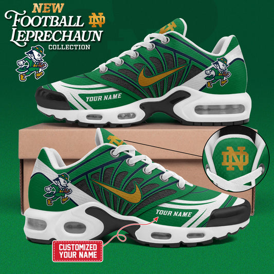 Notre Dame Fighting Irish Football Leprechaun Air Plus TN Shoes