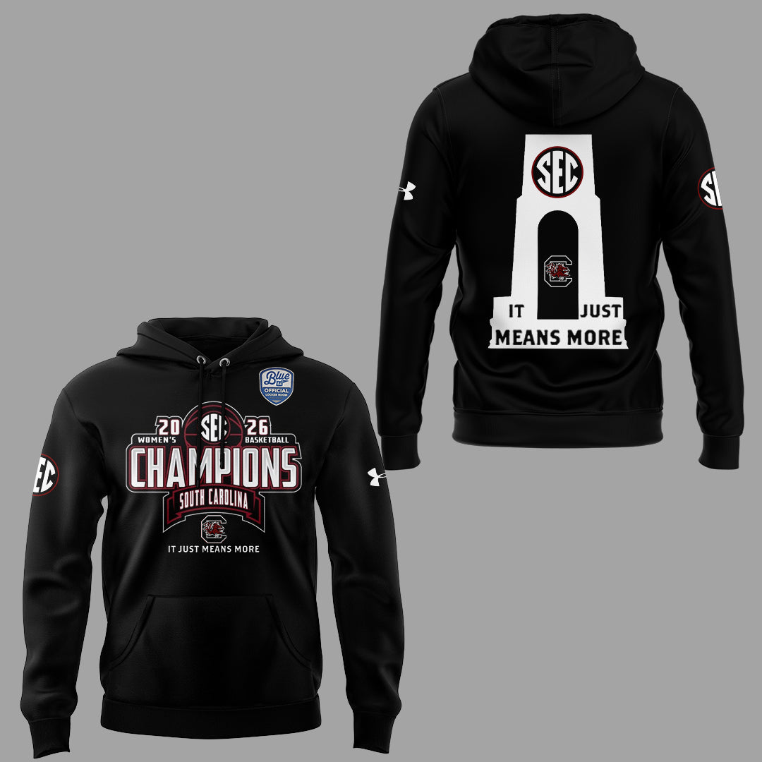 Limited Edition 2026 WBB Champions Hoodie-KC02272615