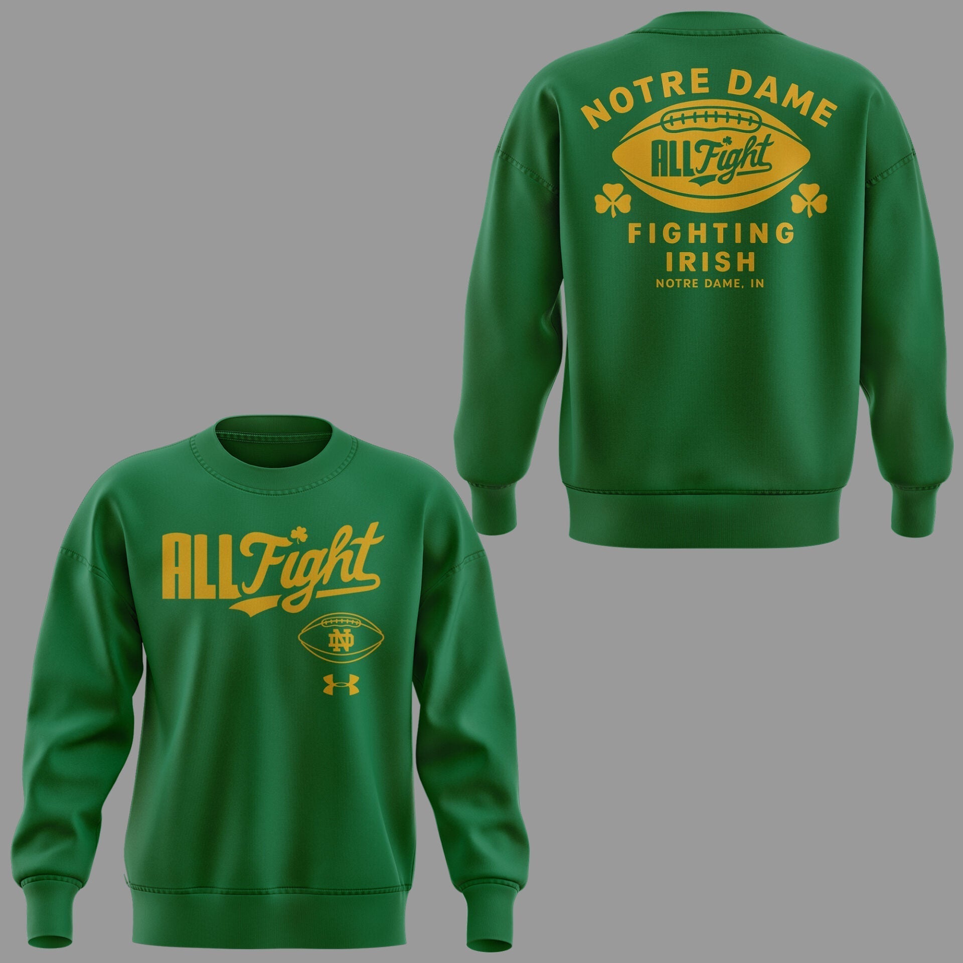 Special Edition Notre Dame “Irish Wear Green” SweatShirt