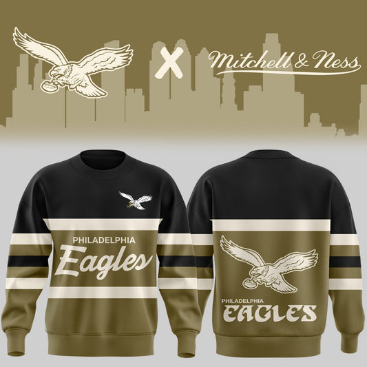 Limited Edition Olive Philadelphia Eagles Sweatshirt