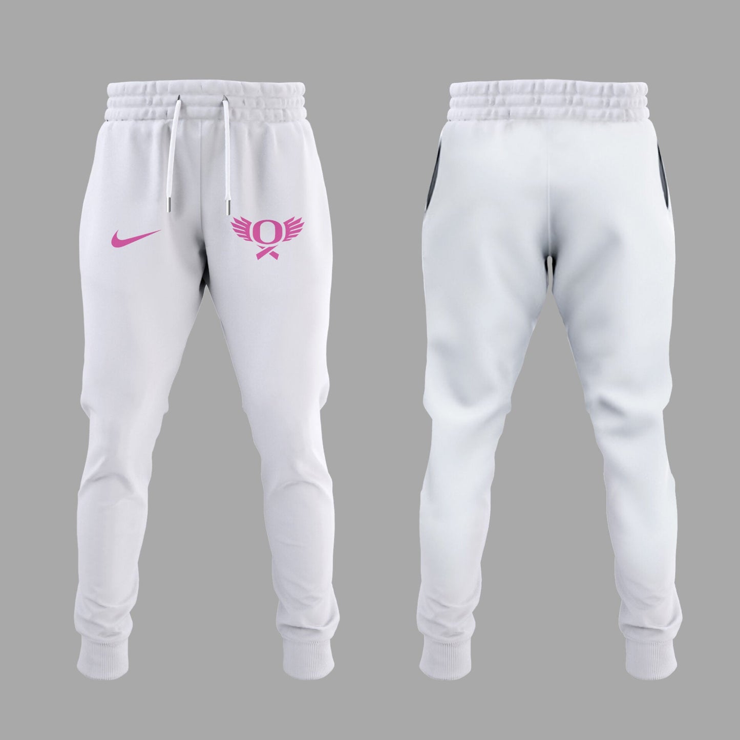 Limited Edition Oregon Ducks Breast Cancer Hoodie V2