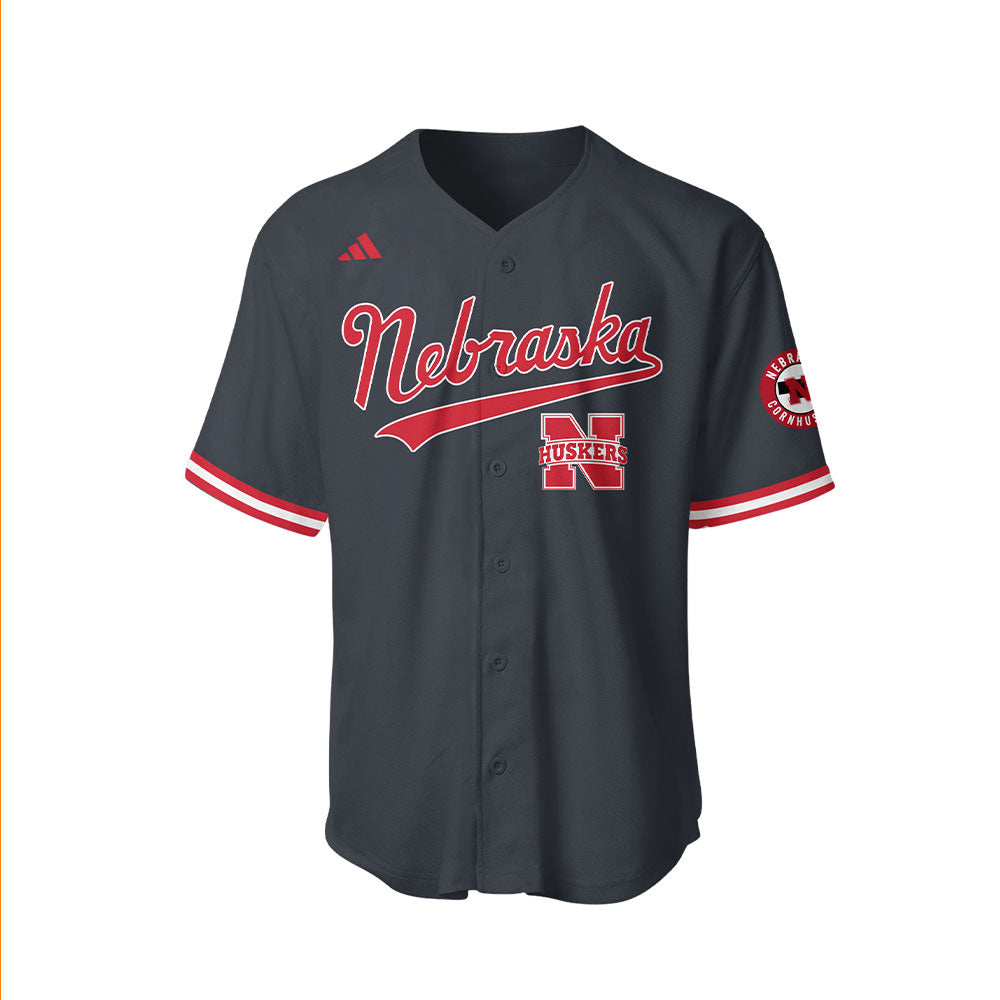 Nebraska Baseball x Firefighter Appreciation Night Jersey