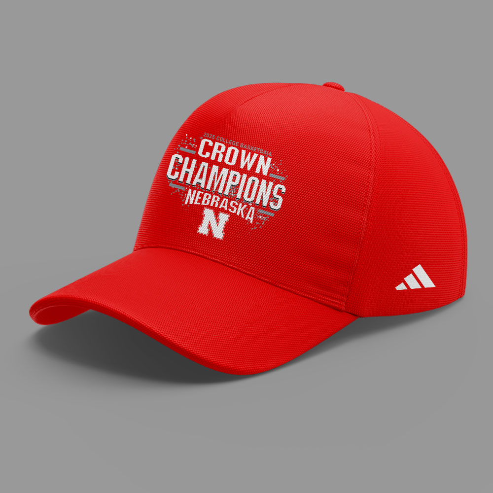 Nebraska Men's Basketball "2025 College Basketball Crown Champions" T-Shirt