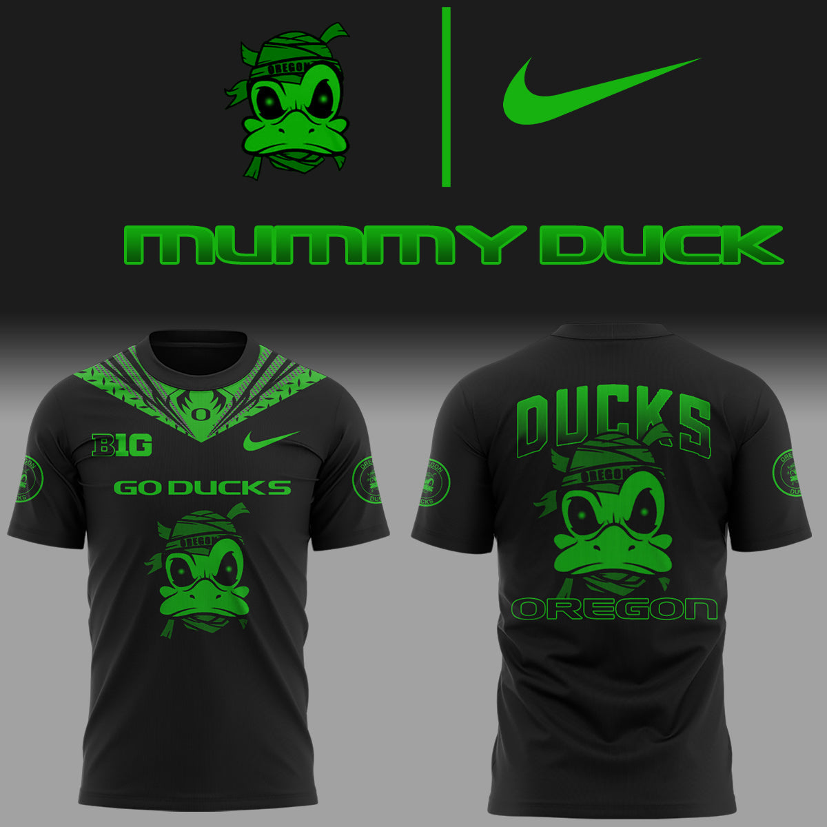 Limited Edition Mummy Duck Black TShirt