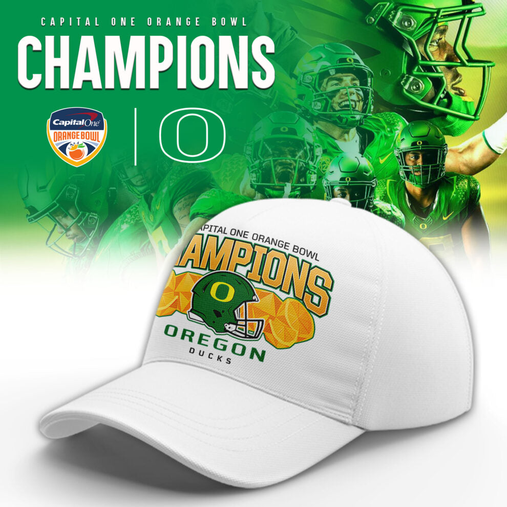 Oregon Ducks 2026 Orange Bowl Champions Limited Sweatshirt