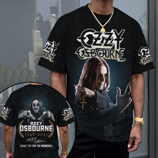 Ozzy Osbourne 3D T-Shirt - Thank You For The Memories