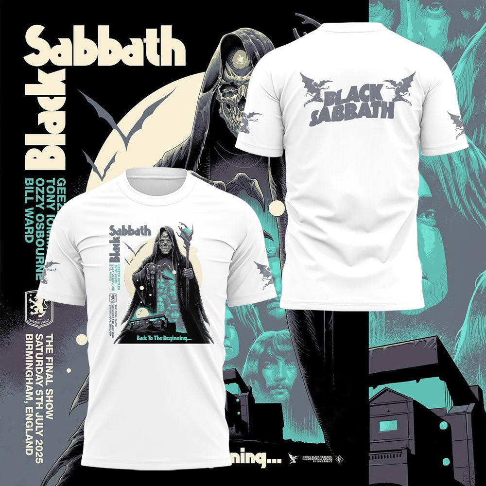 Limited Edition BlackSabbath "Back to the Beginning" T-Shirt