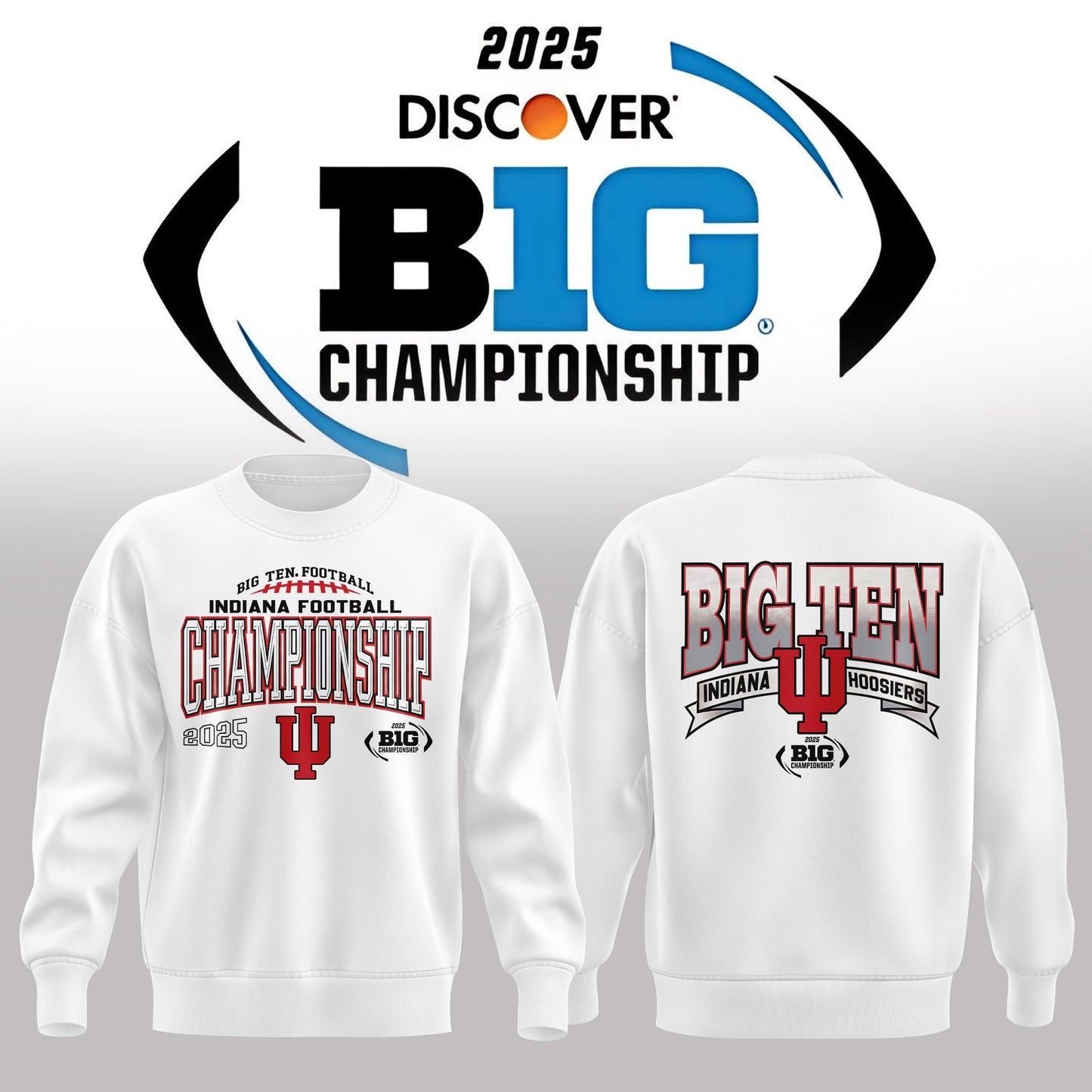 🔥 Indiana Hoosiers – 2025 Big Ten Champions