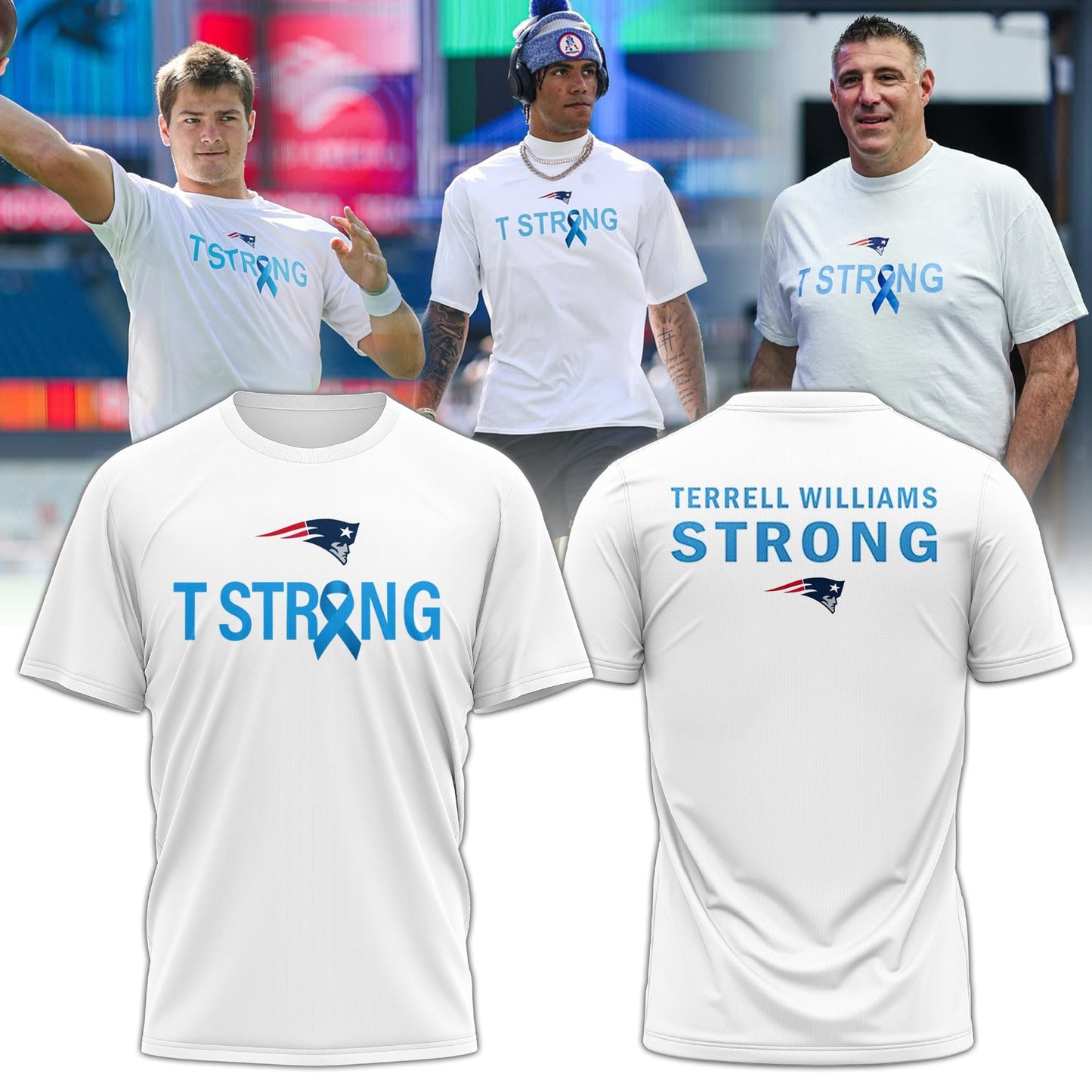 New England Patriots T STRONG Tee