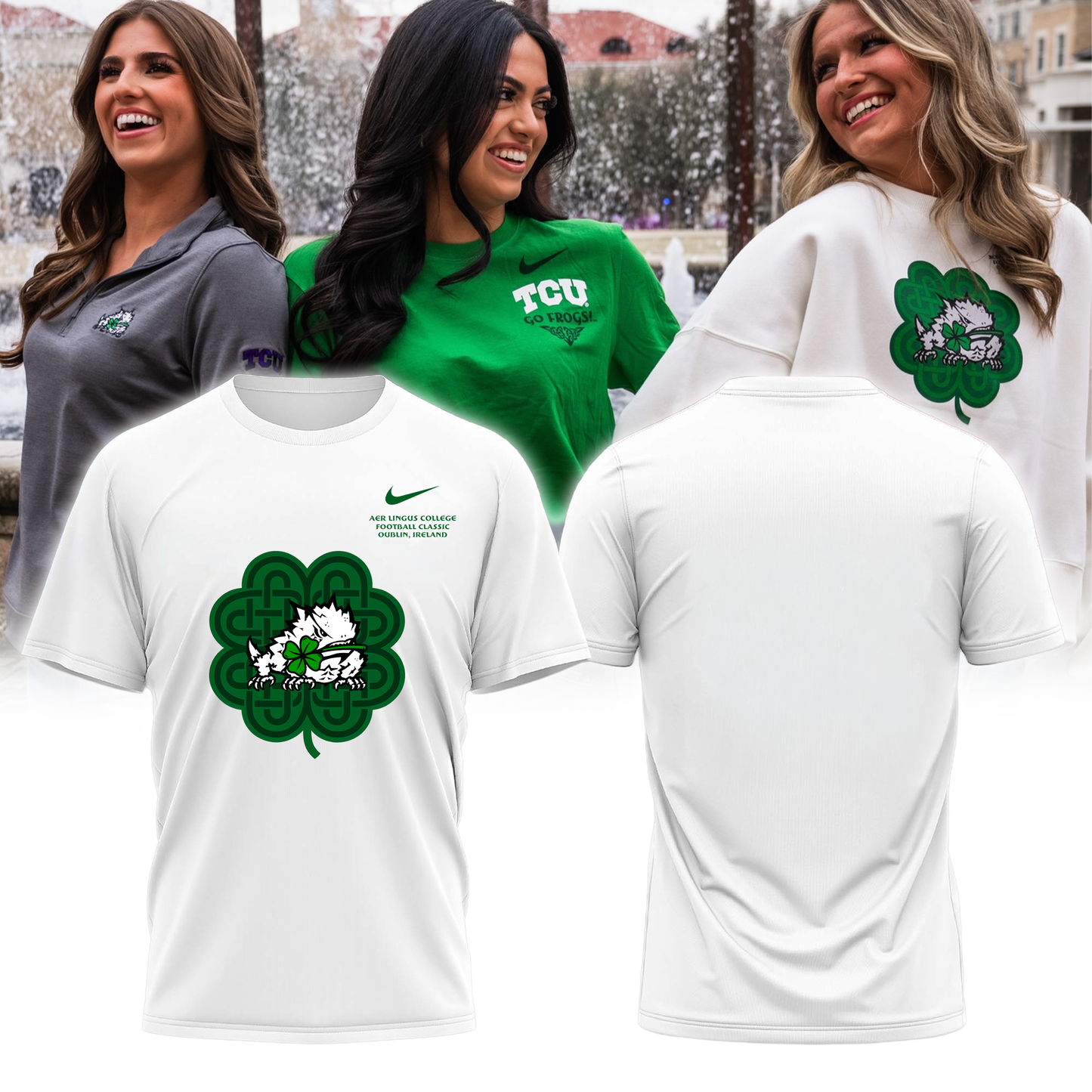 TCU Horned Frogs Ireland T-Shirt - Limited Edition