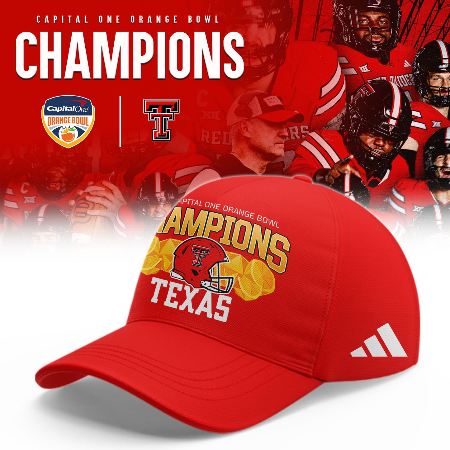 _Texas Tech 2026 Orange Bowl Champions Limited Hoodie