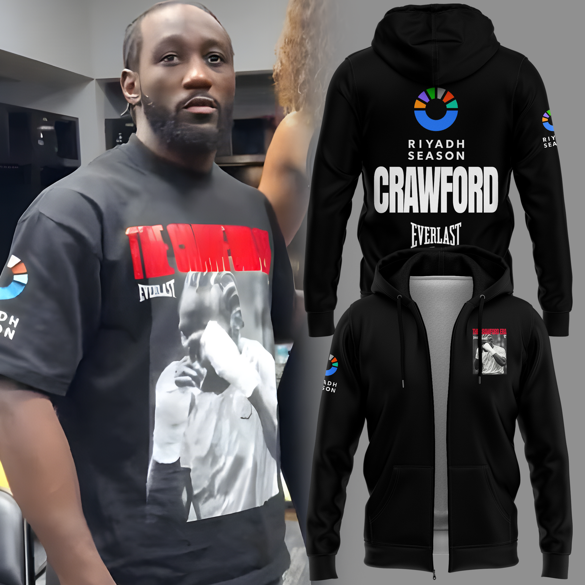 Exclusive Version The Crawford Era Black Zip Hoodie 2025