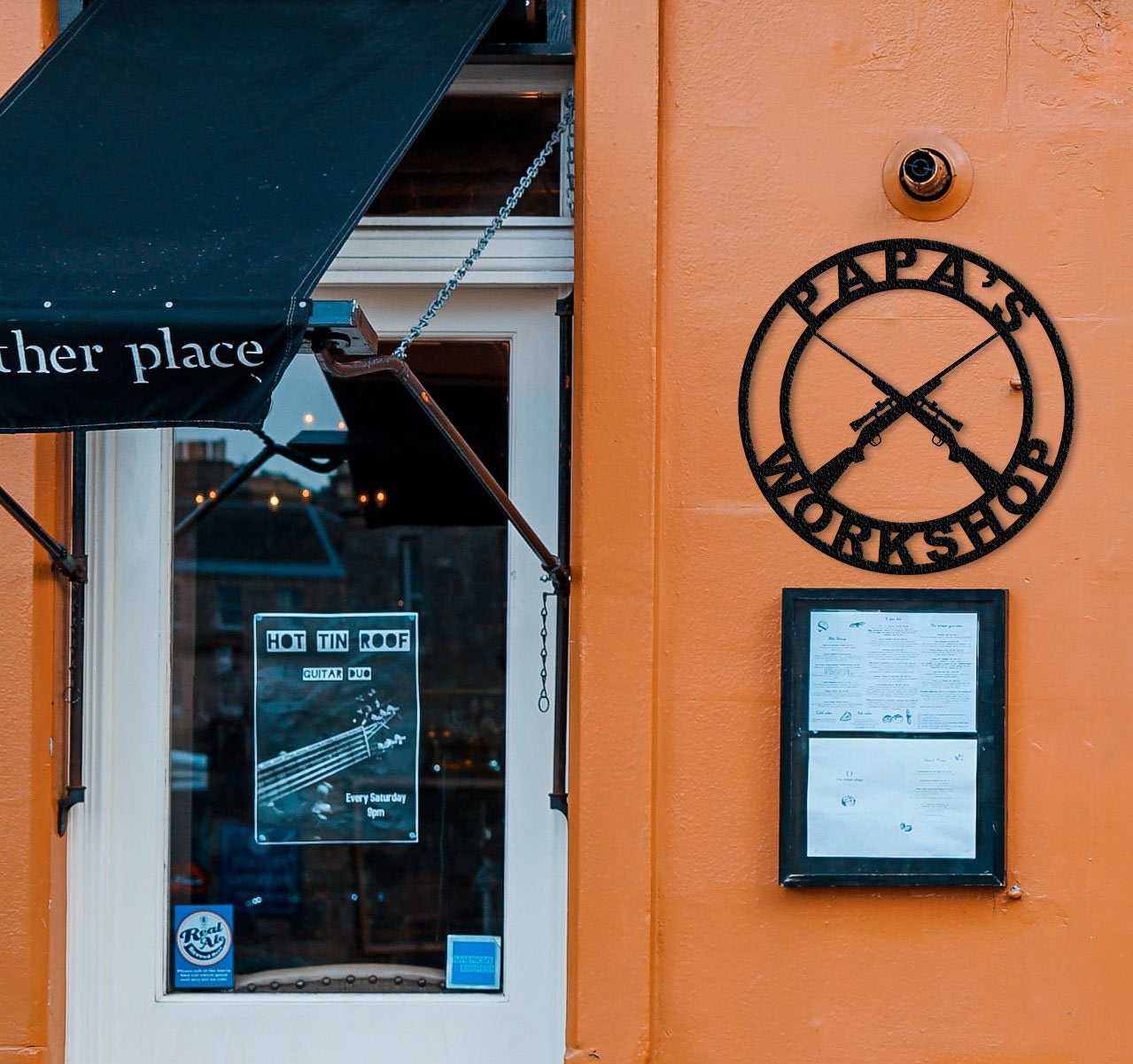 Custom Gun Sign,Gun Metal Wall Art,Gunsmith Gift,AR-5 Sign,Personalized Armory Sign,Gun Gift,Veteran Gift,Armory Decor,Military Decor