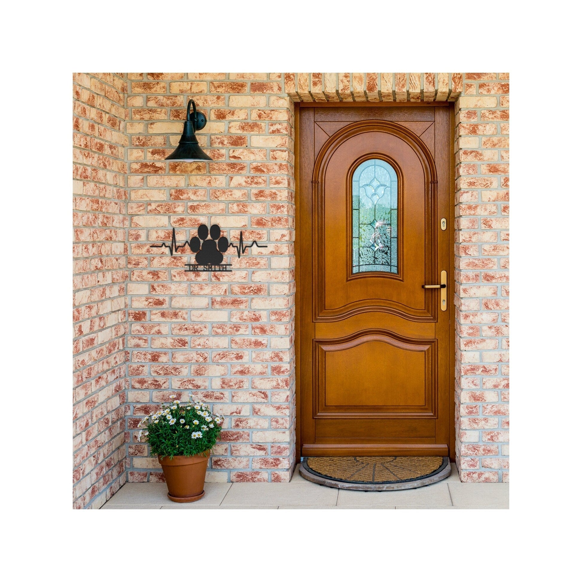 White Veterinary Doctor Metal Sign, Veterinary Gift, Personalized Vet Gift, Veterinary Art, Custom Gift For Veterinarian