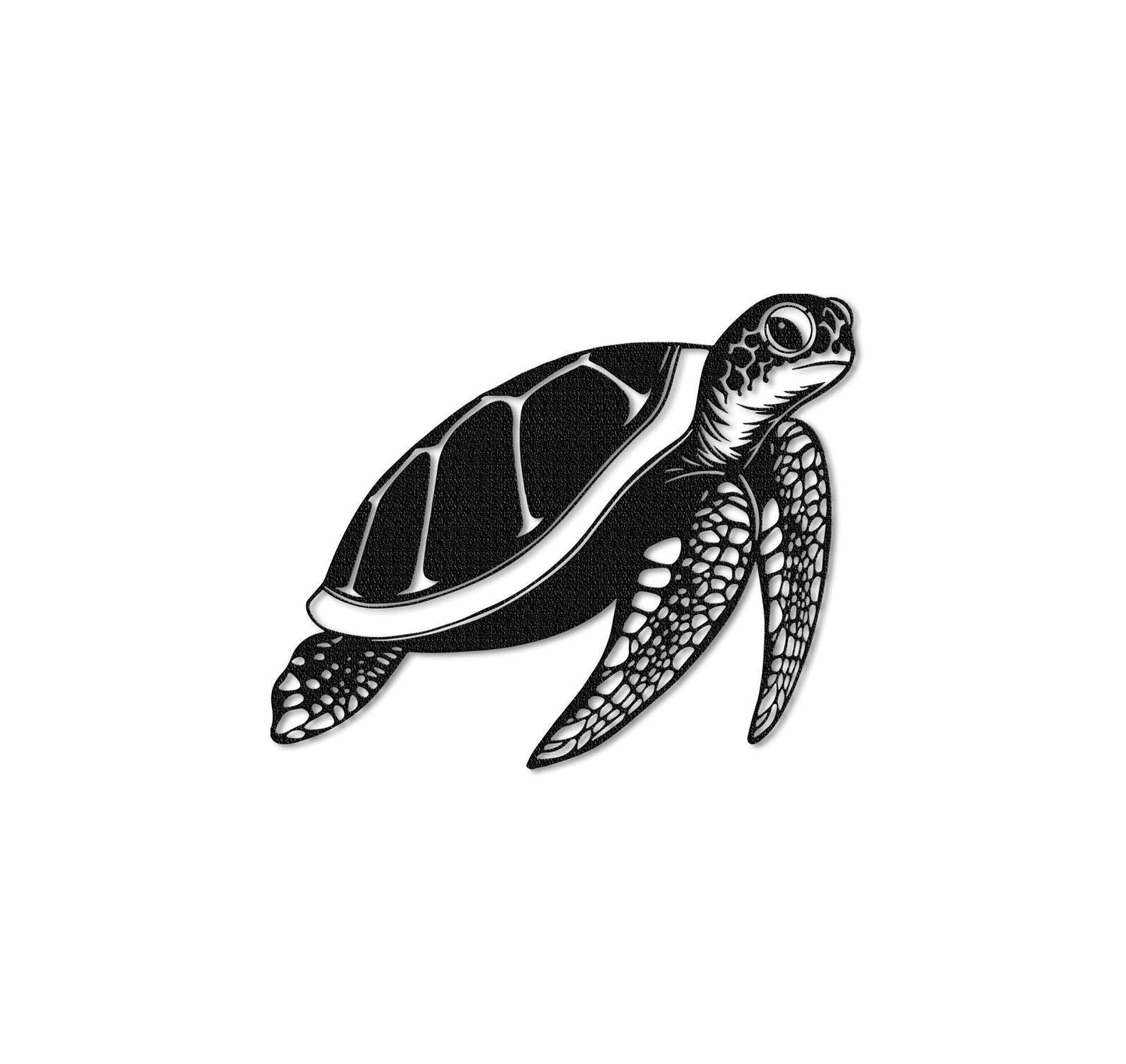 Metal Sea Turtle Wall Art,Sea Turtle Wall Decor,Turtle Metal Sign,Beach House Decor,Ocean Decor,Front Door Decor,Turtle Gift,Fathers Day