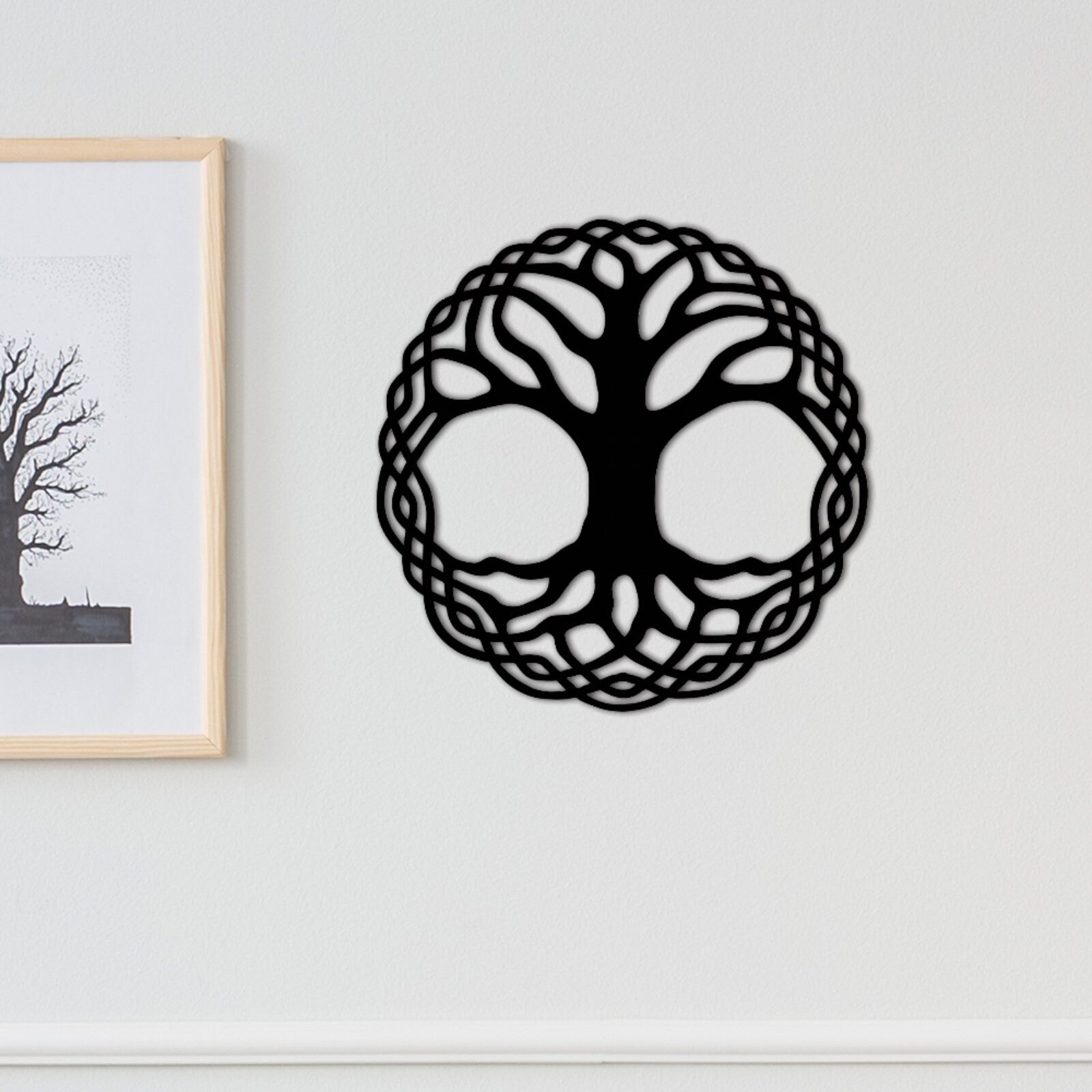 Tree of Life Metal Sign,Family Tree Wall Decor,Tree of Life Wall Art,Garden Decor,Metal Tree Outdoor Decor Housewarming Gift Front door