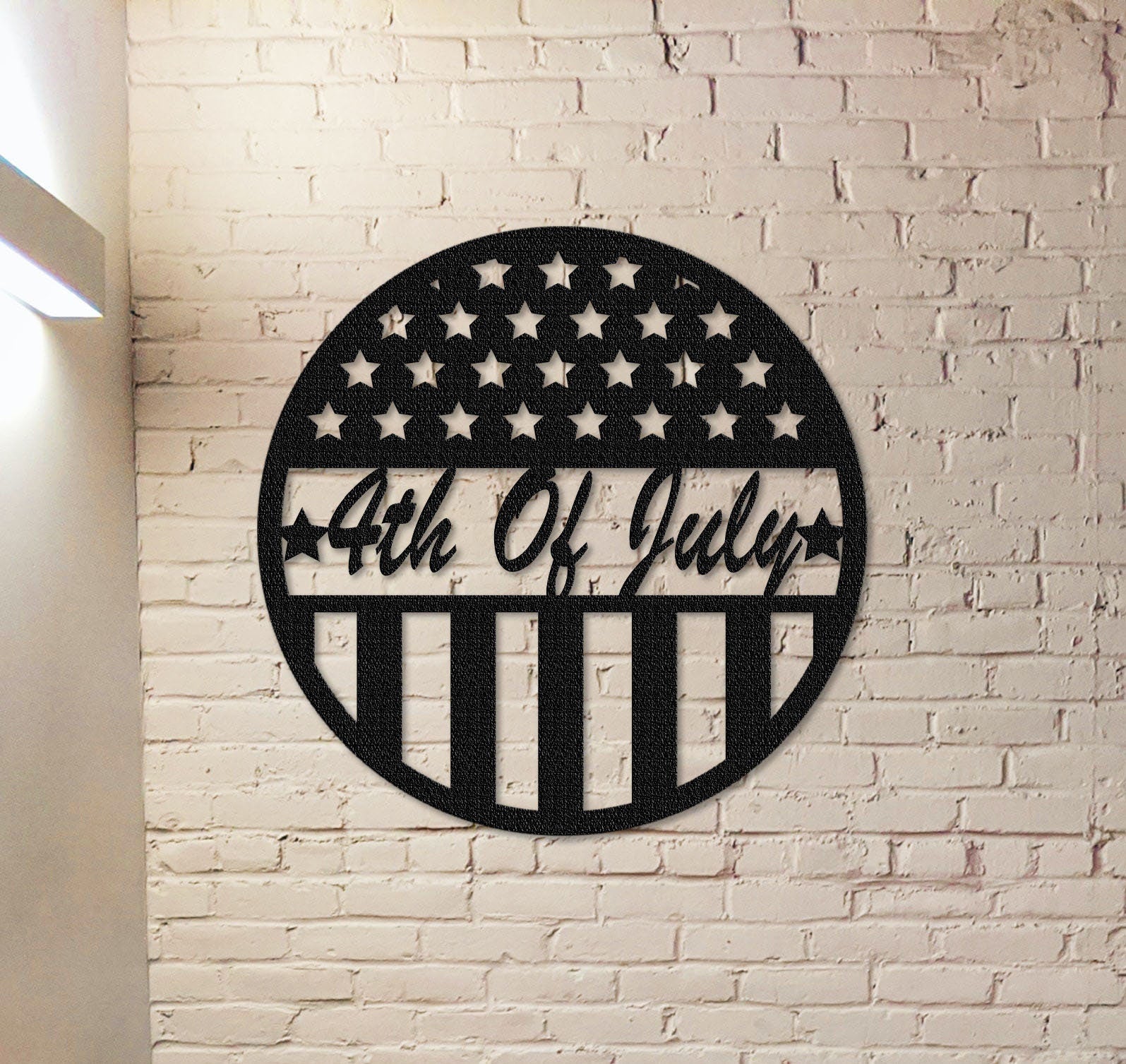 Custom America Flag Sign,4th Of July Sign,Celebration Sign,Welcome Sign,Personalized Last Name Sign,Front Door Hanger,Family Name Sign