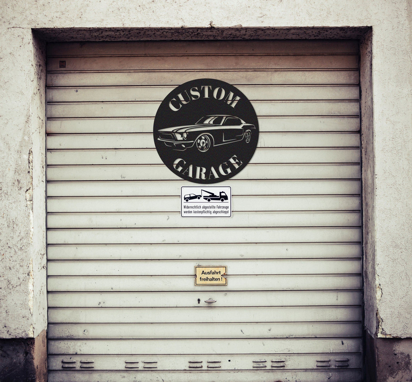 Garage Wall Decor,Custom Car Name Sign,Personalized Garage Wall Art,Garage Gift,Fathers Day Garage Gift,Dad's Work Shop,Garage Name Sign