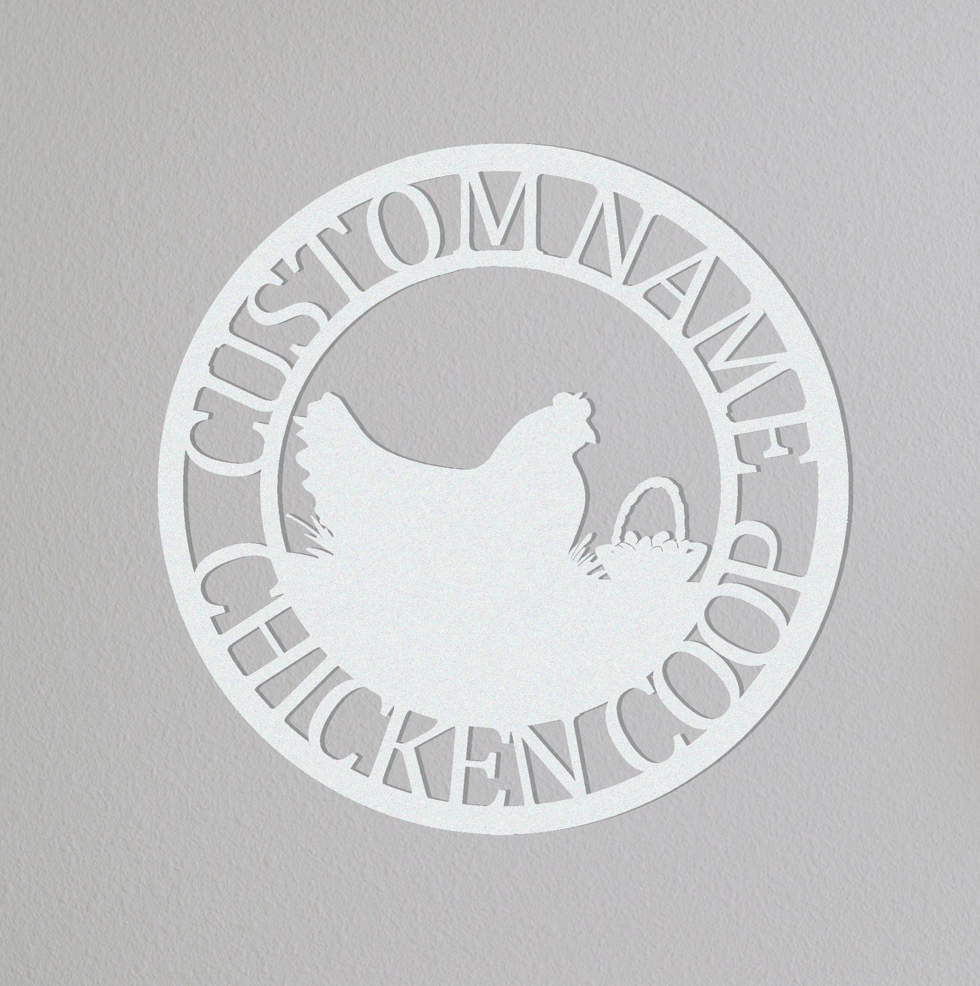 Custom Chicken Coop Sign Name,Chicken Coop Sign,Hen House Decor,Farm House Decor,Chicken Coop Decor,Gift For Dad Grandpa Farmer,Ranch Decor