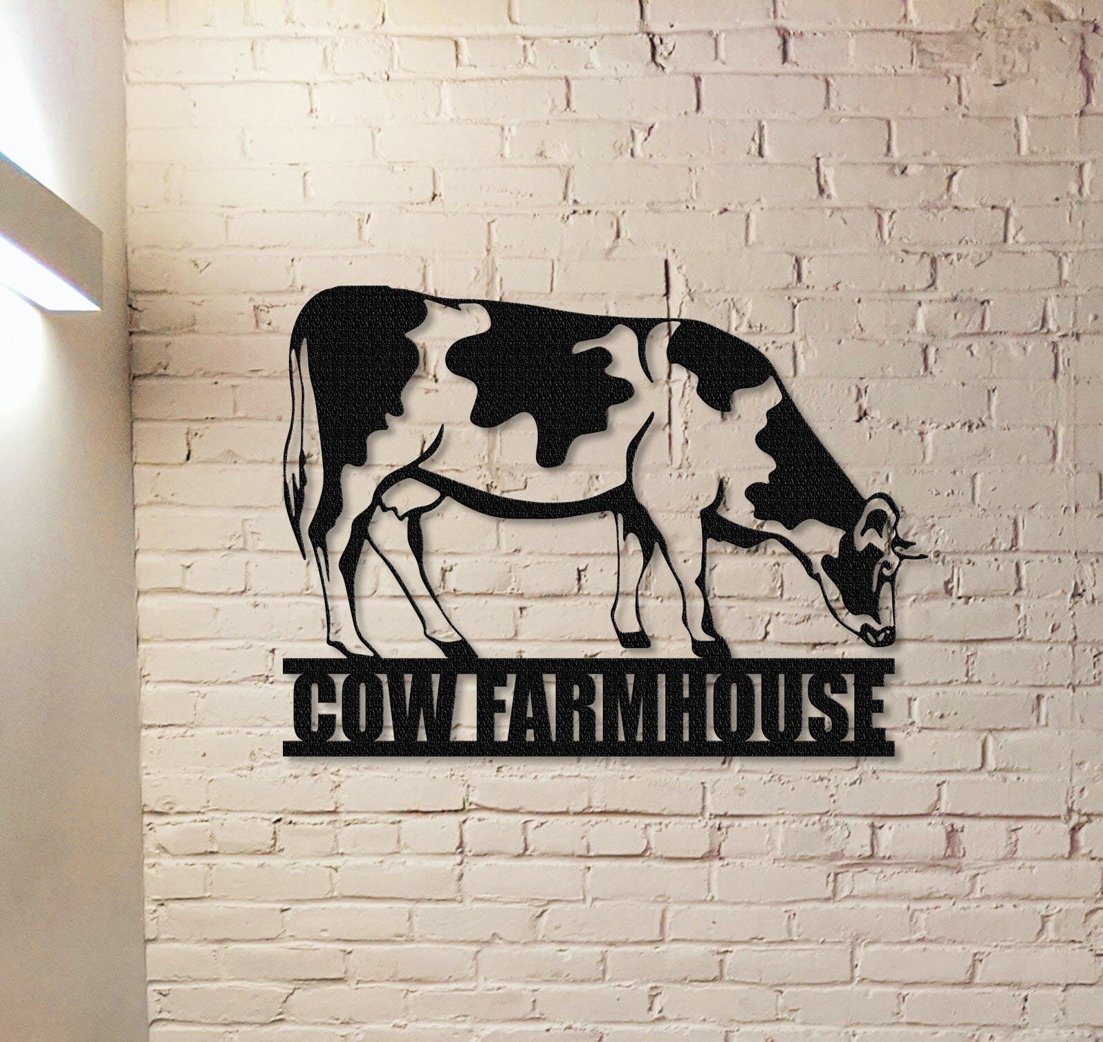 Custom Cow Sign Name,Cow Wall Art,Personalized Cow Metal Sign,Cow Farmhouse Decor Cow Farm Decor,Cattle Metal Wall Art,Ranch Decor