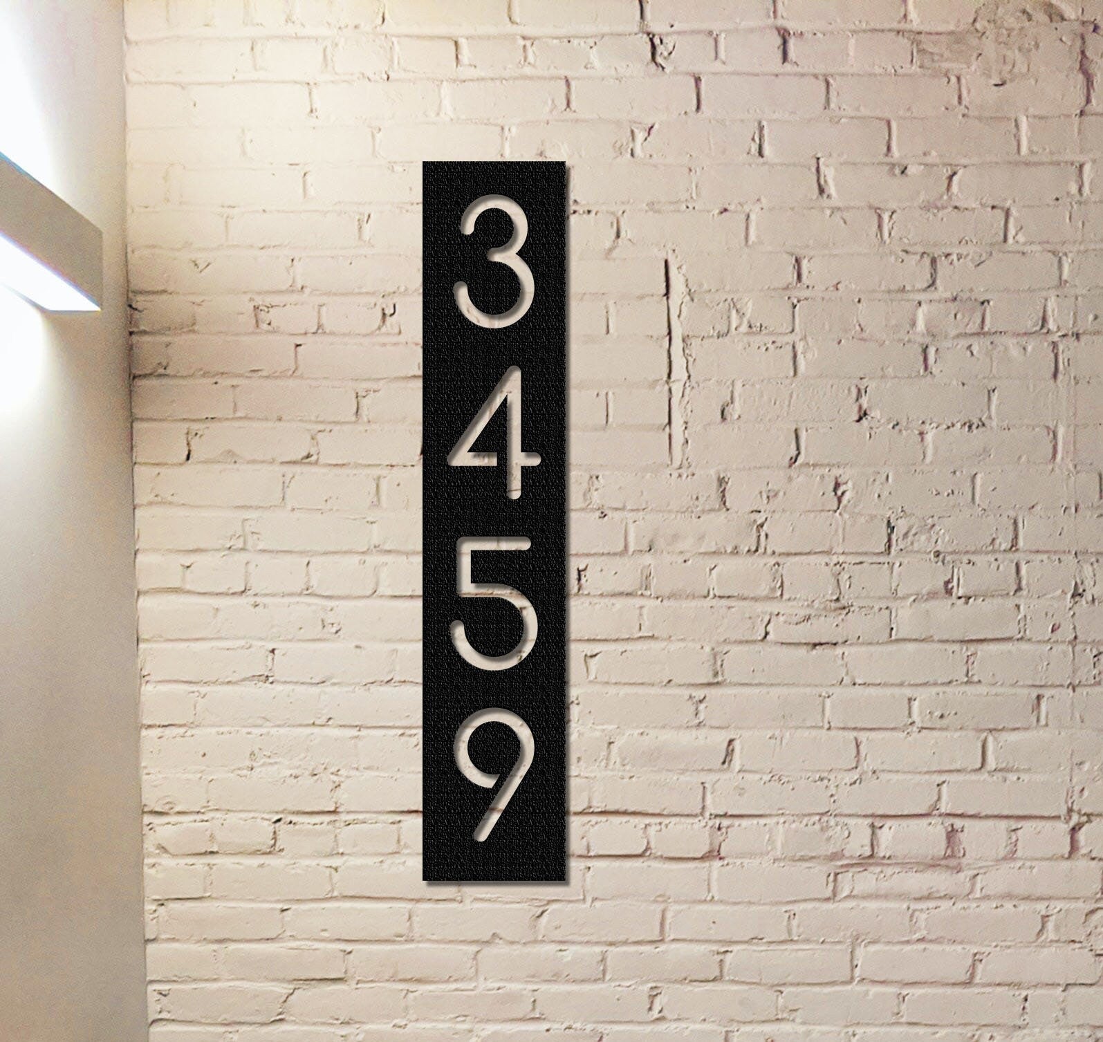 Custom House Number Metal Sign, Address Sign, Personalized House Number, Metal House Number Sign,Address Monogram sign,Address Plaque