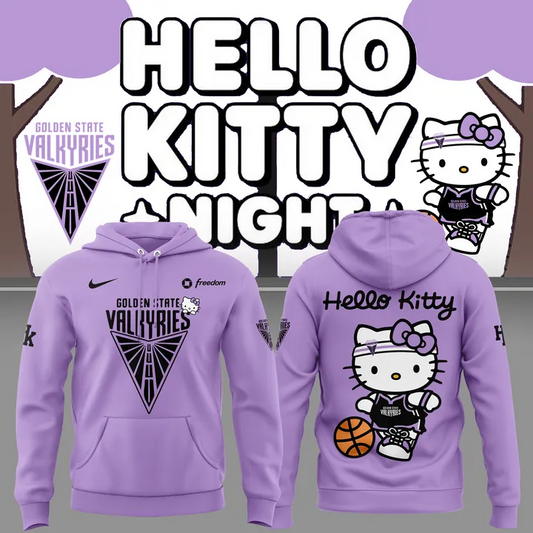 Golden State Valkyries x Hello Kitty Limited Edition 2025 Hoodie
