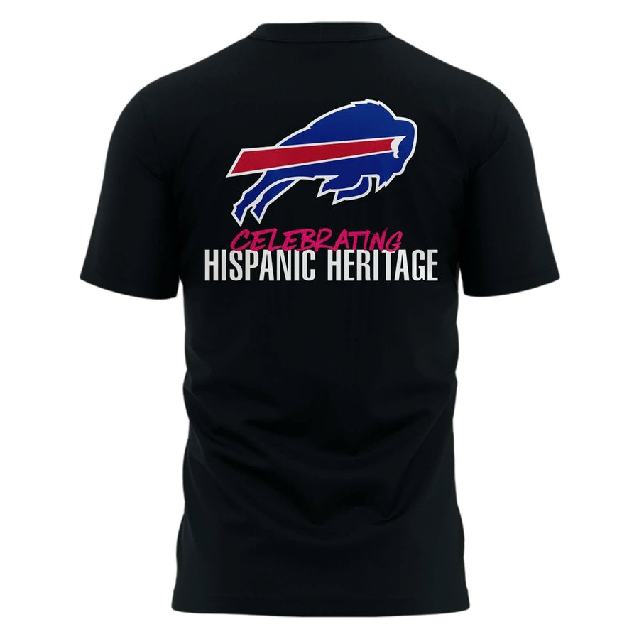 Special Edition Bills Hispanic Heritage T-Shirt Black