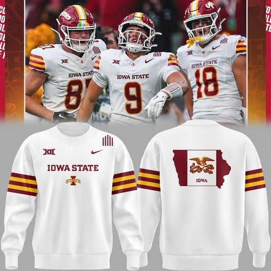 Special Edition Iowa State Uniform Sweat - White