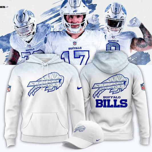 Buffalo Bills Rivalries 2025 Hoodie-White