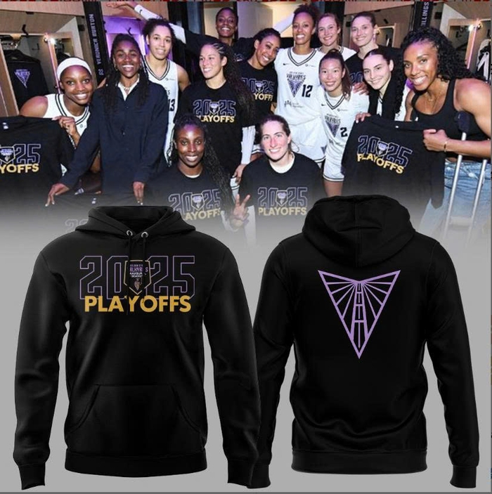 Limited edition 2025 Golden State Valkyries Playoff hoodie for fans