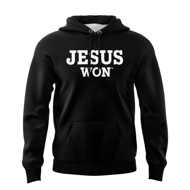 2025 Nebraska Cornhuskers Jesus Won Hoodie