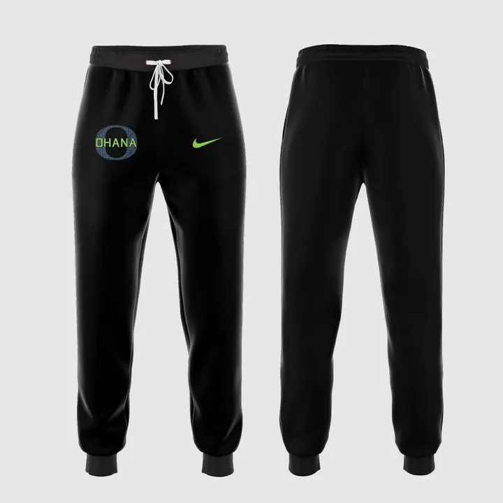 Men's Black Oregon Ohana Club T-Shirt