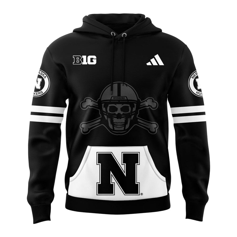 Men's Nebraska Football 2025 "Blackout" Hoodie