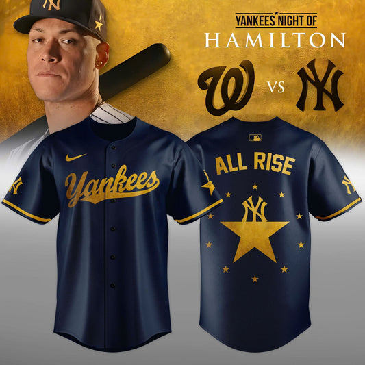 New York Yankees MLB x Hamilton Night 2025 Limited Edition Jersey