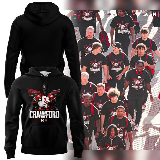 Limited Edition Nebraska Football x Crawford Hoodie 2025