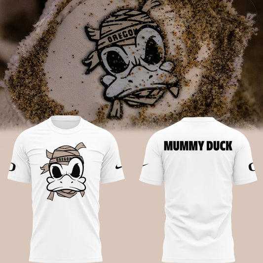 Special 2025 Mummy Duck Oregon Football T-Shirt