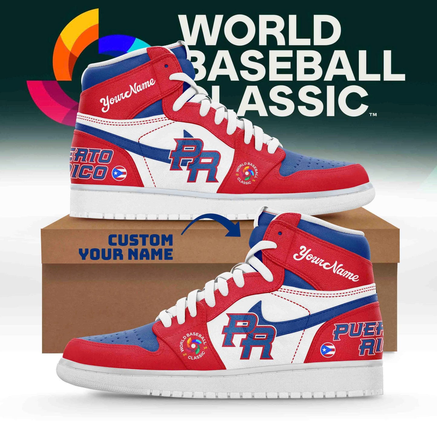 Puerto Rico World Baseball Classic 2026 Shoes