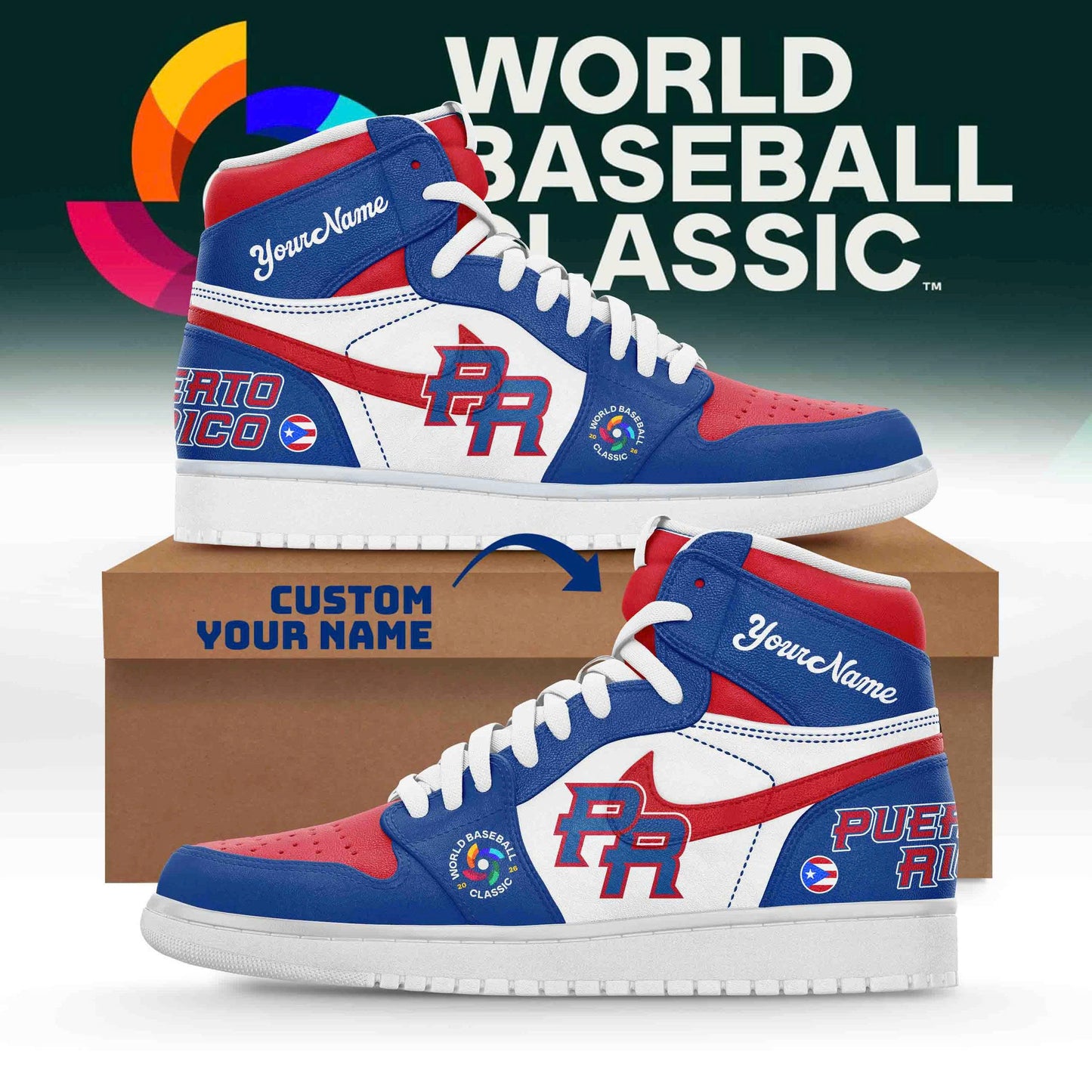 Puerto Rico World Baseball Classic 2026 Shoes